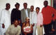 Dad, Aunty Yemisi, Prof Kasumu, Damola, Tosin, Uncle Sola, Bola, Busola & Nike
